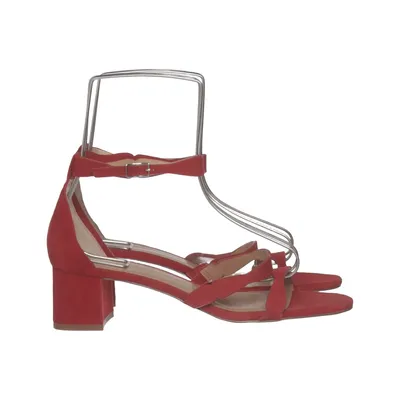 Sandales à talons hauts (Rouge) de Banana Republic Cuir