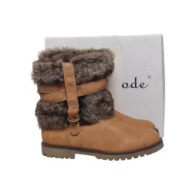 Ankle boots (Beige, Multicolored) from Super Mode