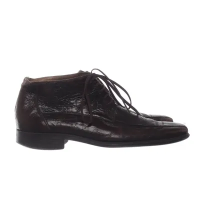 Laced boots (Red) from Lavorazione Artigiana Leather