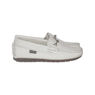 Mocassins (Blanc) de Atlanta Mocassin Cuir