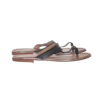 Tongs (Noir, Marron) de Les Tropeziennes Cuir