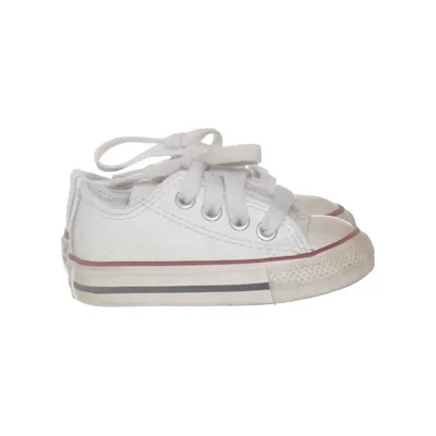 Tygskor (Vit, Röd) från Converse Skinn