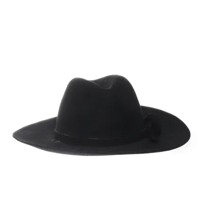 Chapeau en feutre (Noir) de BPC Bonprix Collection Acrylique