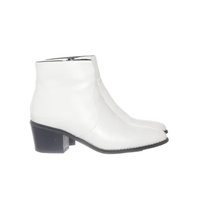 Ankle boots (White) from Attitude