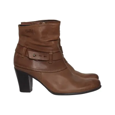 Bottes à talons (Marron) de Caprice Cuir