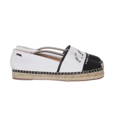 Espadrilles (Wit, Zwart) van Karl Lagerfeld
