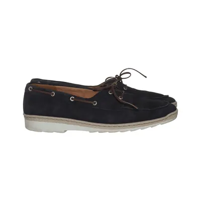 Chaussures de bateau (Bleu) de Luftpolster Daim