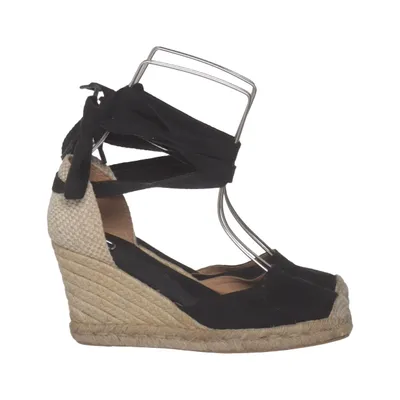 Chaussure compensées (Noir, Beige) de Soludos