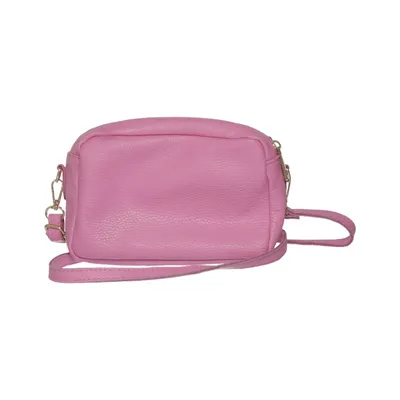Schoudertas (Roze) Leer