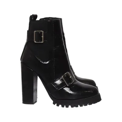 Heeled boots (Black) from Krush