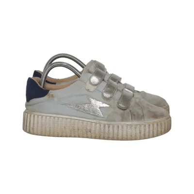 Sneakers (Gray, Silver, Blue) from Vanessa Wu