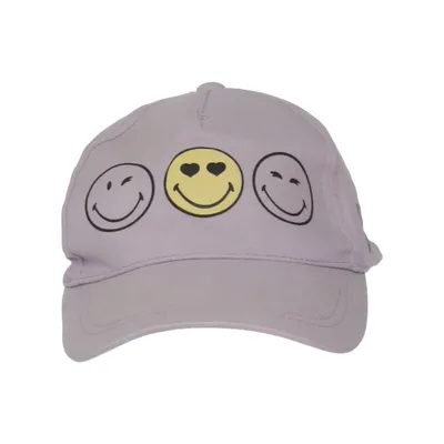 Baseball cap (Purple, Yellow, Black) from Smiley World Cotton