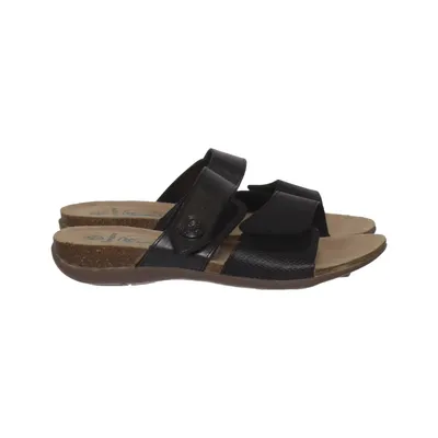 Mules (Noir) de Footflexx Cuir