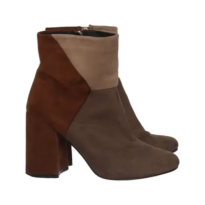 Enkellaarzen (Bruin, Beige, Meerkleurig) van Claudia Ghizzani
