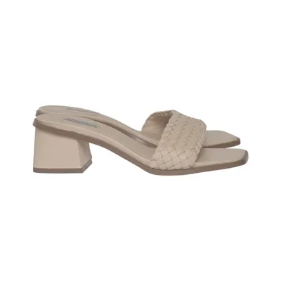 Mules (Beige) de NLY Shoes Faux cuir