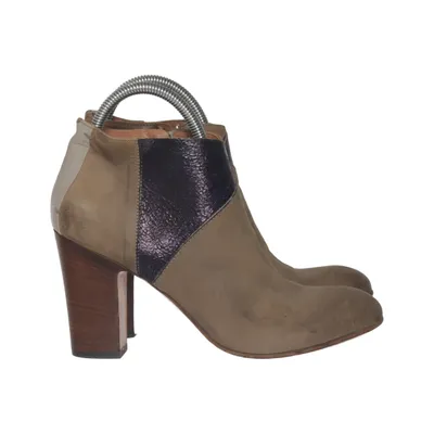 Heeled boots (Brown) from Pantanetti