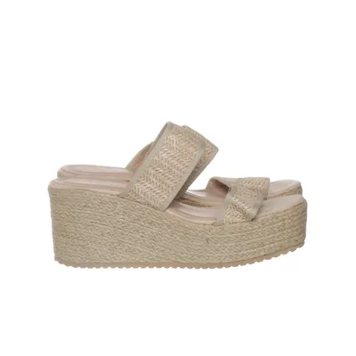 Kilklackar (Beige) från Lucky Shoes