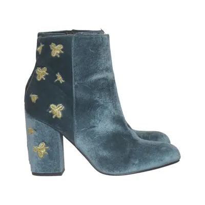 Bottes à talons (Bleu) de Sacha