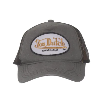 Casquette de camionneur (Gris, Noir, Jaune) de Von Dutch