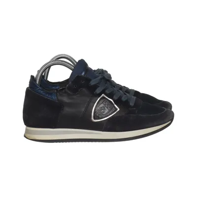 Baskets (Bleu, Noir) de Philippe Model