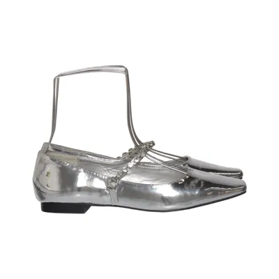 Ballet flats (Silver) from Glamorous