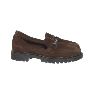 Loafers (Brown) from Dasia Leather