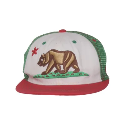 Trucker cap (Rød, Hvid, Grøn) fra Stüssy
