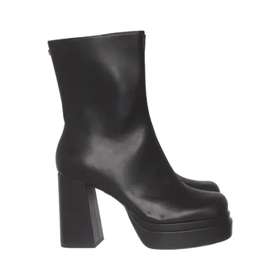 Heeled boots (Black) from Buffalo Polyester