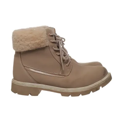 Laced boots (Beige) from Vty