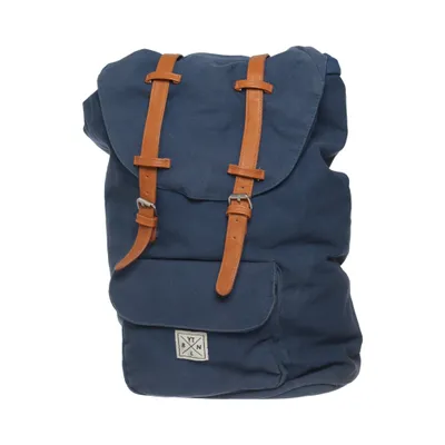 Rucksack (Blau, Braun) von Your Turn Baumwolle, Polyester, Polyurethan