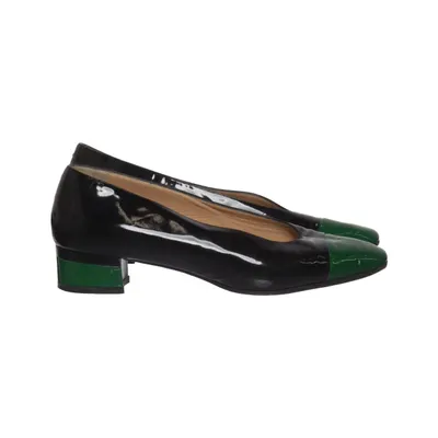 Pumps (Black, Green) from Alberto Gozzi Leather