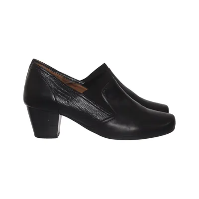 High heels (Black) from Caprice Leather