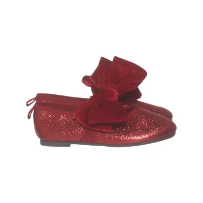 Ballet flats (Red) from H&M