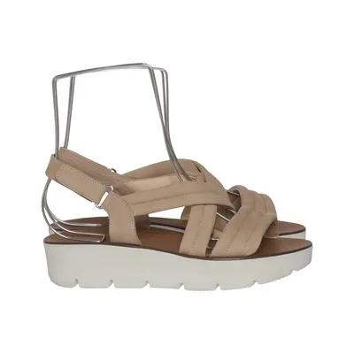 Sandalen (Beige) van Paul Green Leer