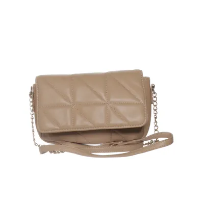 Axelremsväska (Beige) från Glitter Polyester, Polyuretan