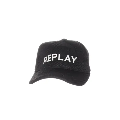 Trucker pet (Zwart, Meerkleurig) van Replay Polyester