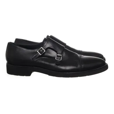Monk strap shoes (Black) from Pertini Leather