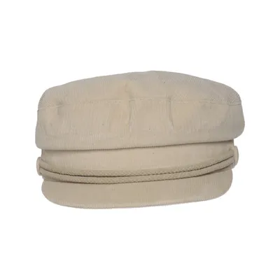 Skipper cap (Beige) from Don Acetate, Acrylic, Cotton