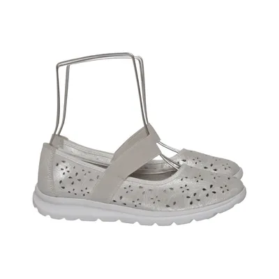 Ballerinaskor (Silverfärgad) från Soft Comfort by Wildflower Skinn