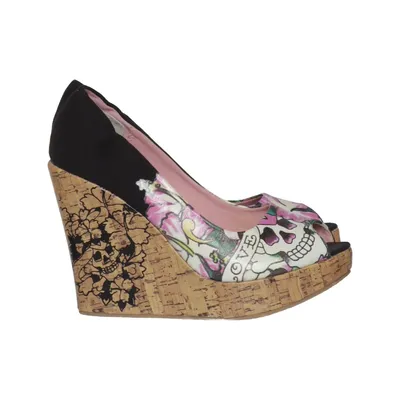 Chaussure compensées (Noir, Rose, Multicolore) de Ed Hardy