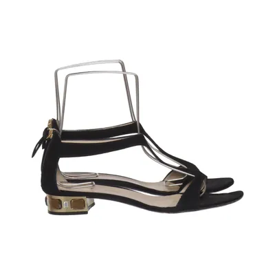 Sandalen (Zwart) van Russell & Bromley Leer