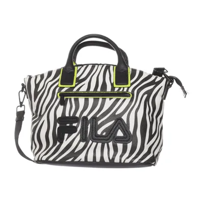 Handbag (Black, White, Green) from Fila
