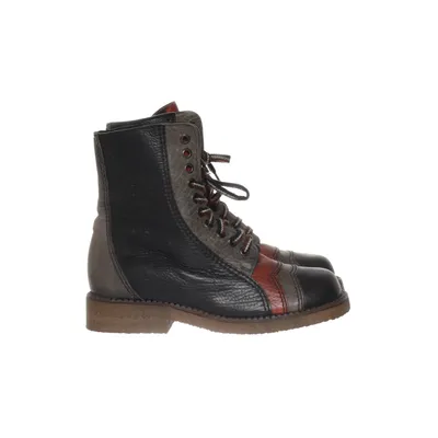 Laced boots (Black, Multicolored) from Salamander