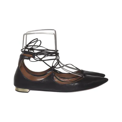 Ballerines (Noir) de Aquazzura Cuir