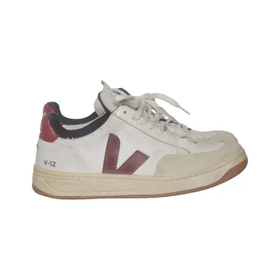 Baskets (Blanc, Rouge, Marron) de Veja Cuir