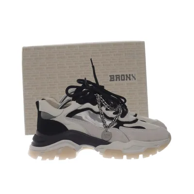 Løbesko (Hvid, Grå, Sort) fra Bronx