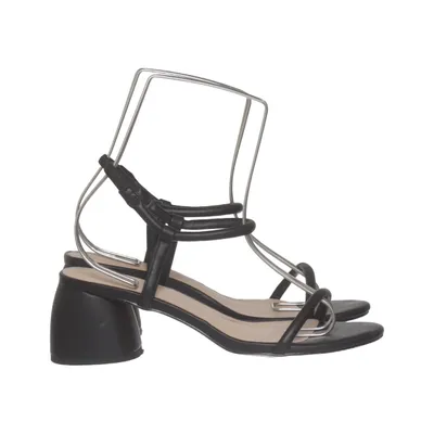High heel sandals (Black) from London Rebel