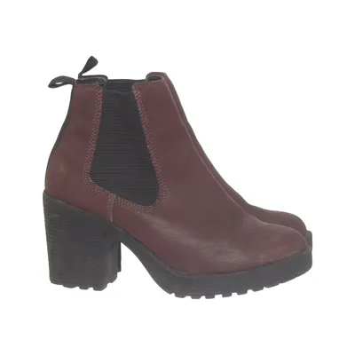 Bottes à talons (Rouge) de Vox Shoes