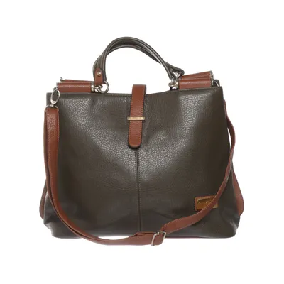 Handbag (Green, Brown) from Salvatore Ferragamo