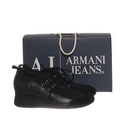 Wedges (Black) from Armani Jeans